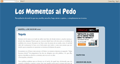 Desktop Screenshot of losmomentosalpedo.com